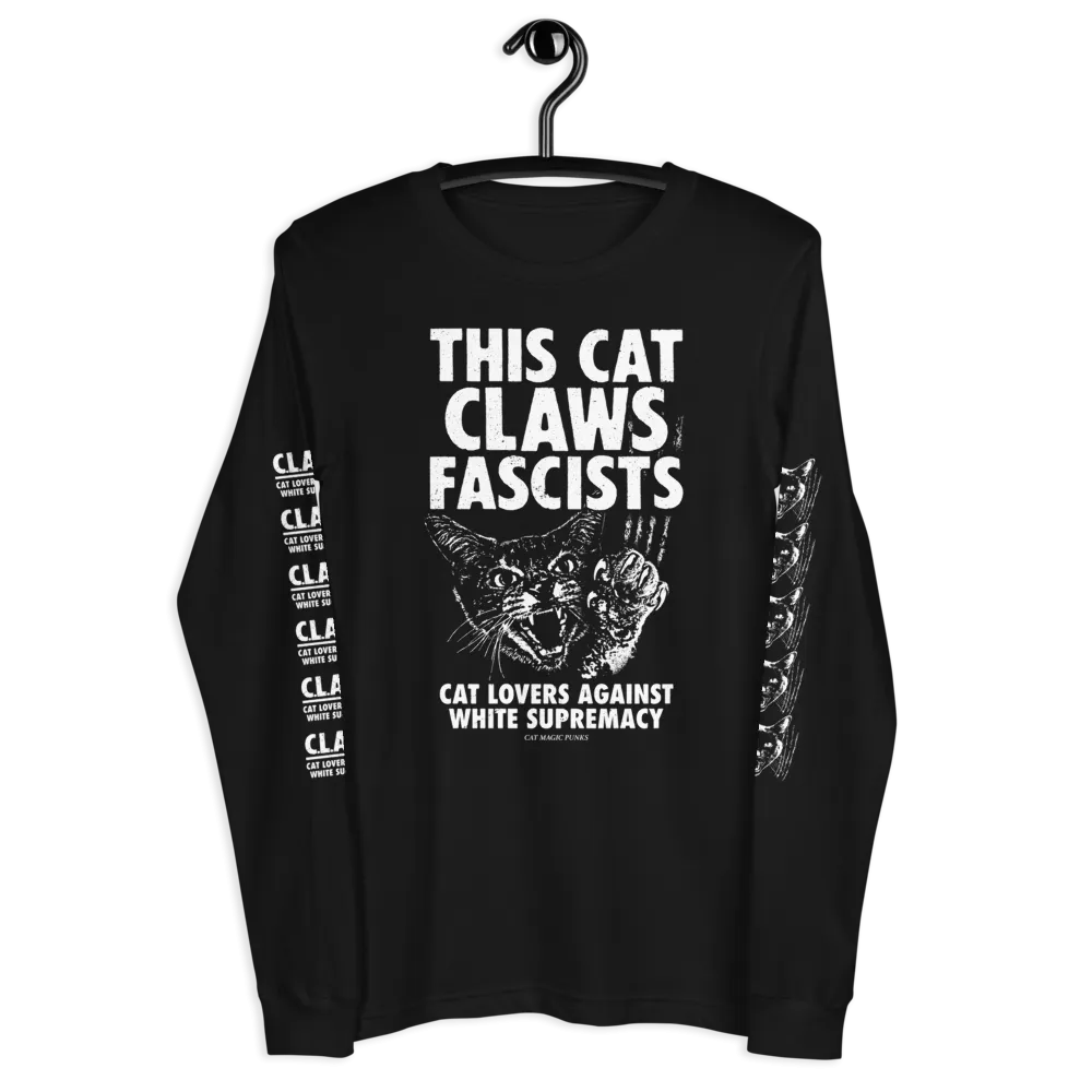 This Cat Claws Fascists Long Sleeve