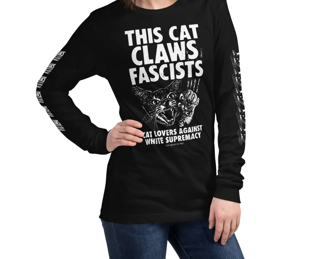 This Cat Claws Fascists Long Sleeve