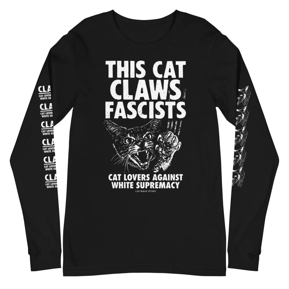 This Cat Claws Fascists Long Sleeve