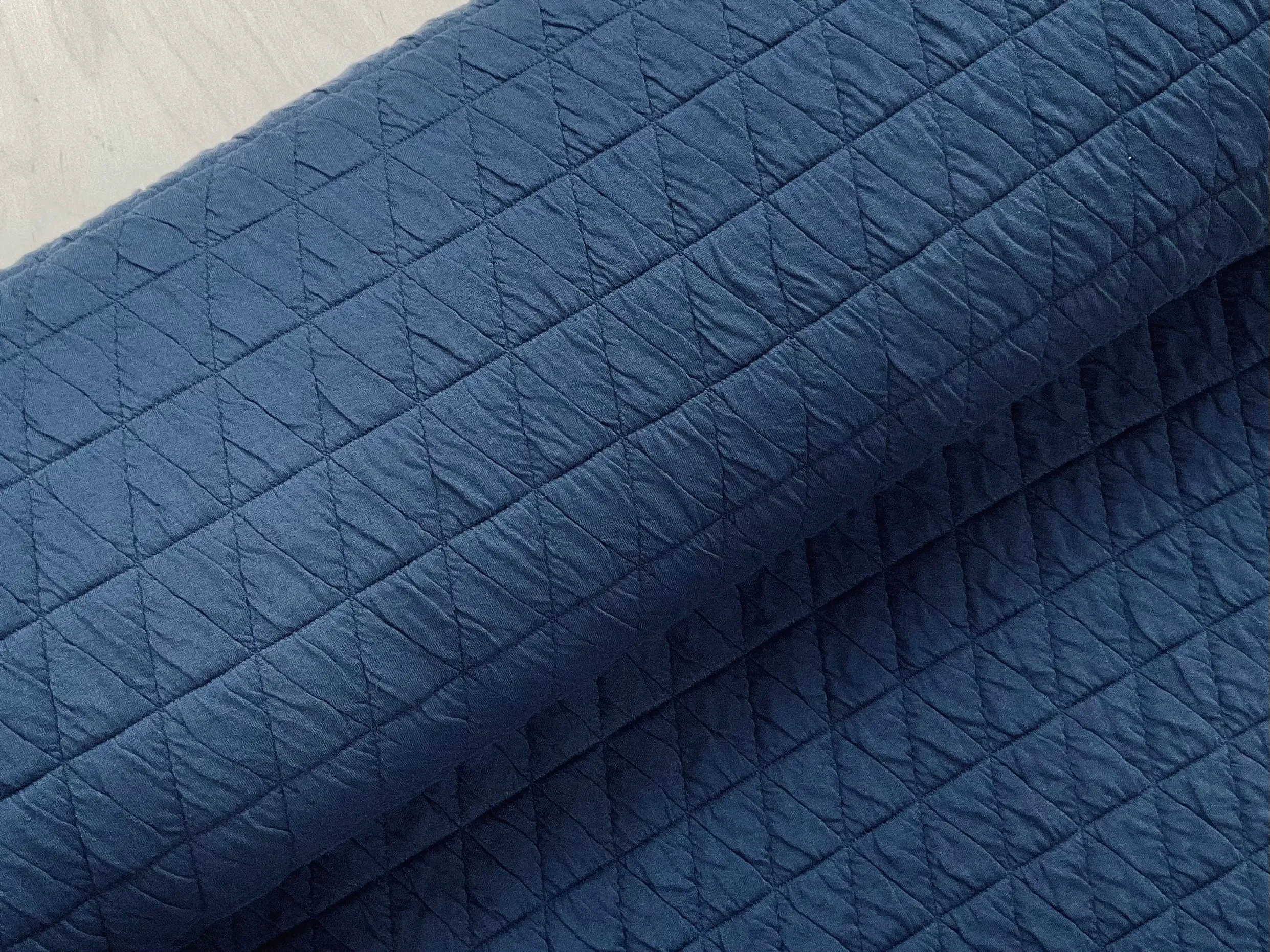 Triangle Quilted Knitted Fabric