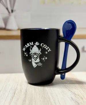 Warm & Cozy Mugs w/Spoon