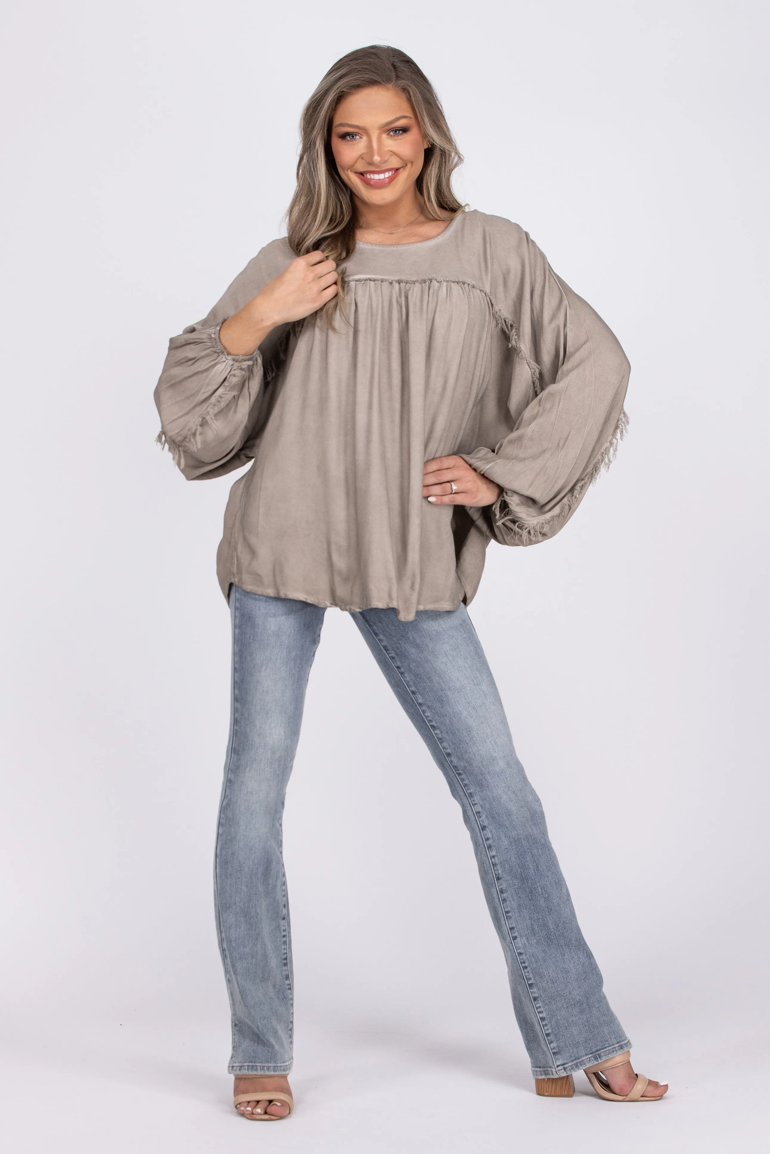 Whiskey or Wine Long Sleeve Top