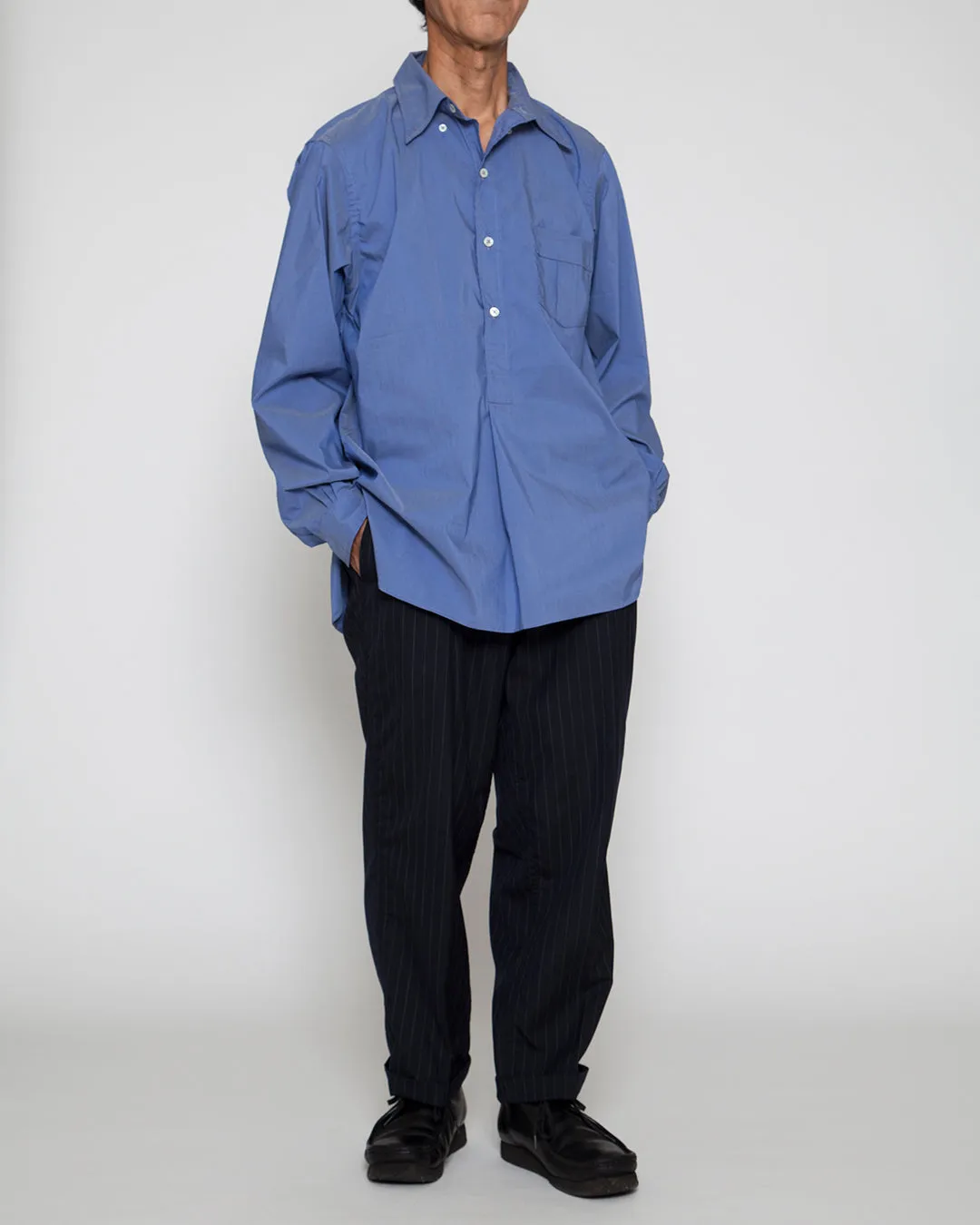 WHITE COLLAR WORK SHIRT