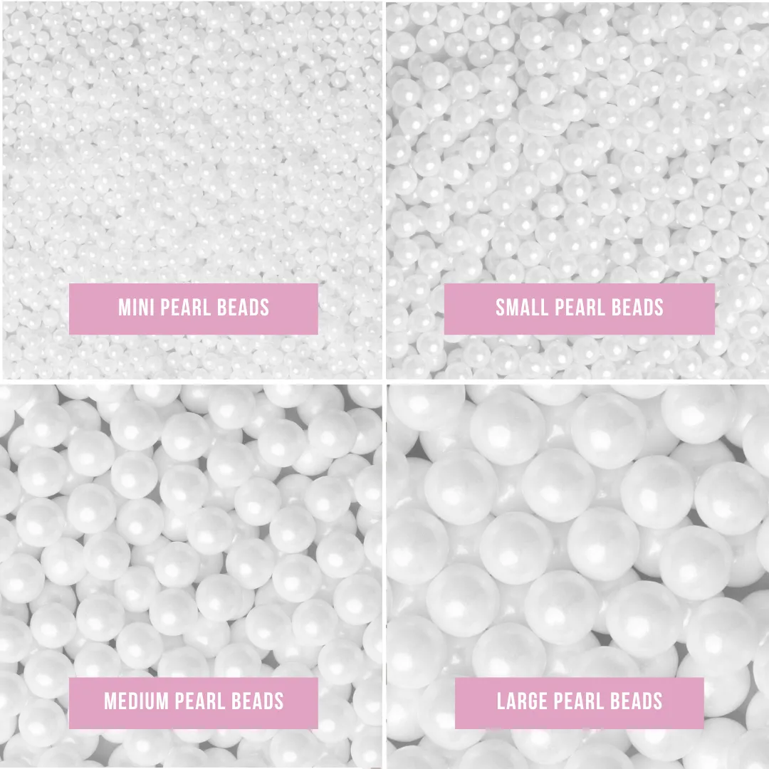 White Sugar Pearl Set