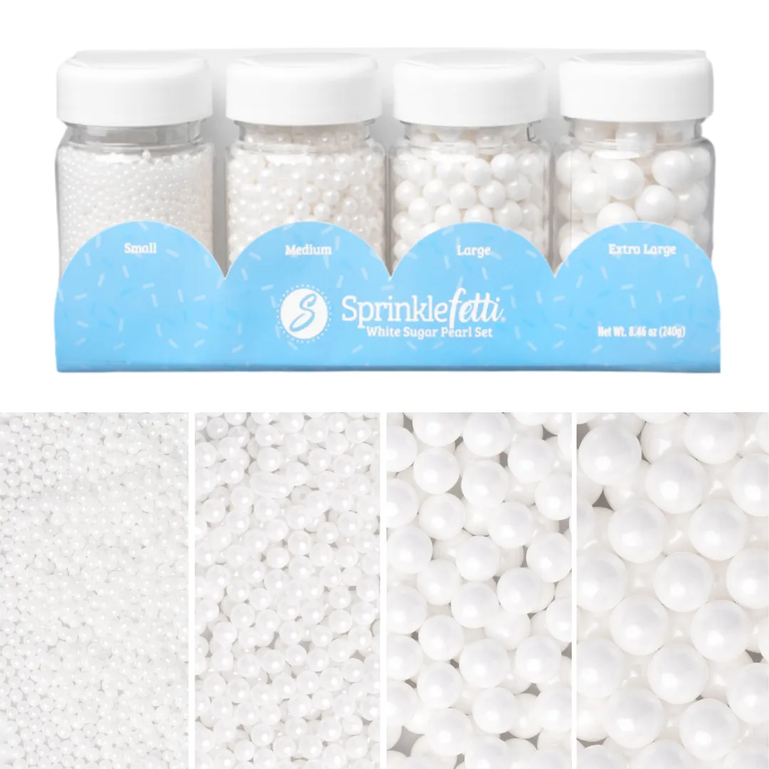 White Sugar Pearl Set