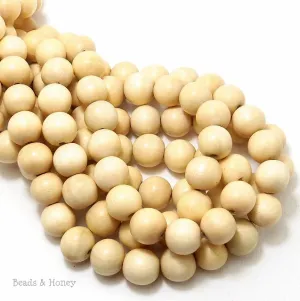 Whitewood Round 12mm (16-Inch Strand)