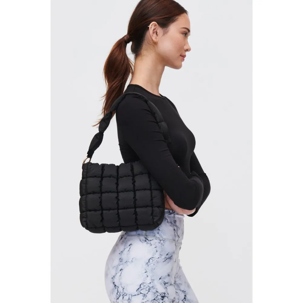 Wylie - Quilted Nylon Hobo