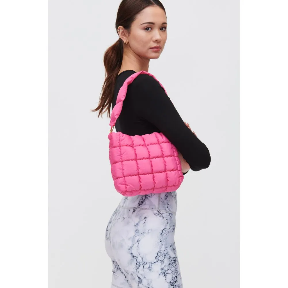 Wylie - Quilted Nylon Hobo