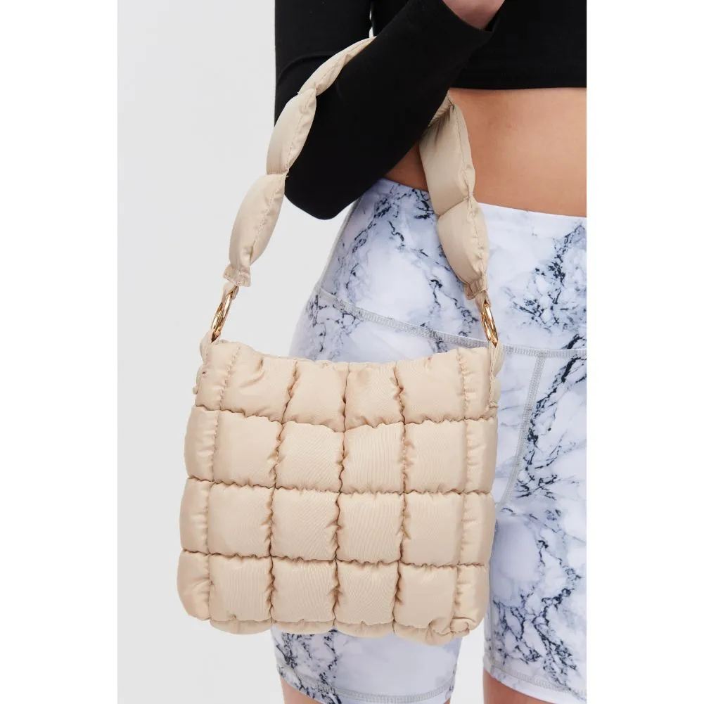 Wylie - Quilted Nylon Hobo