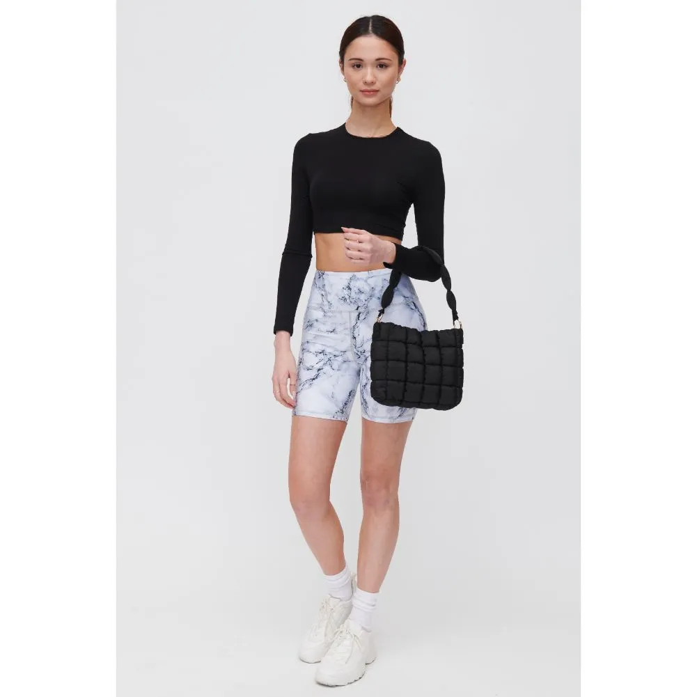 Wylie - Quilted Nylon Hobo