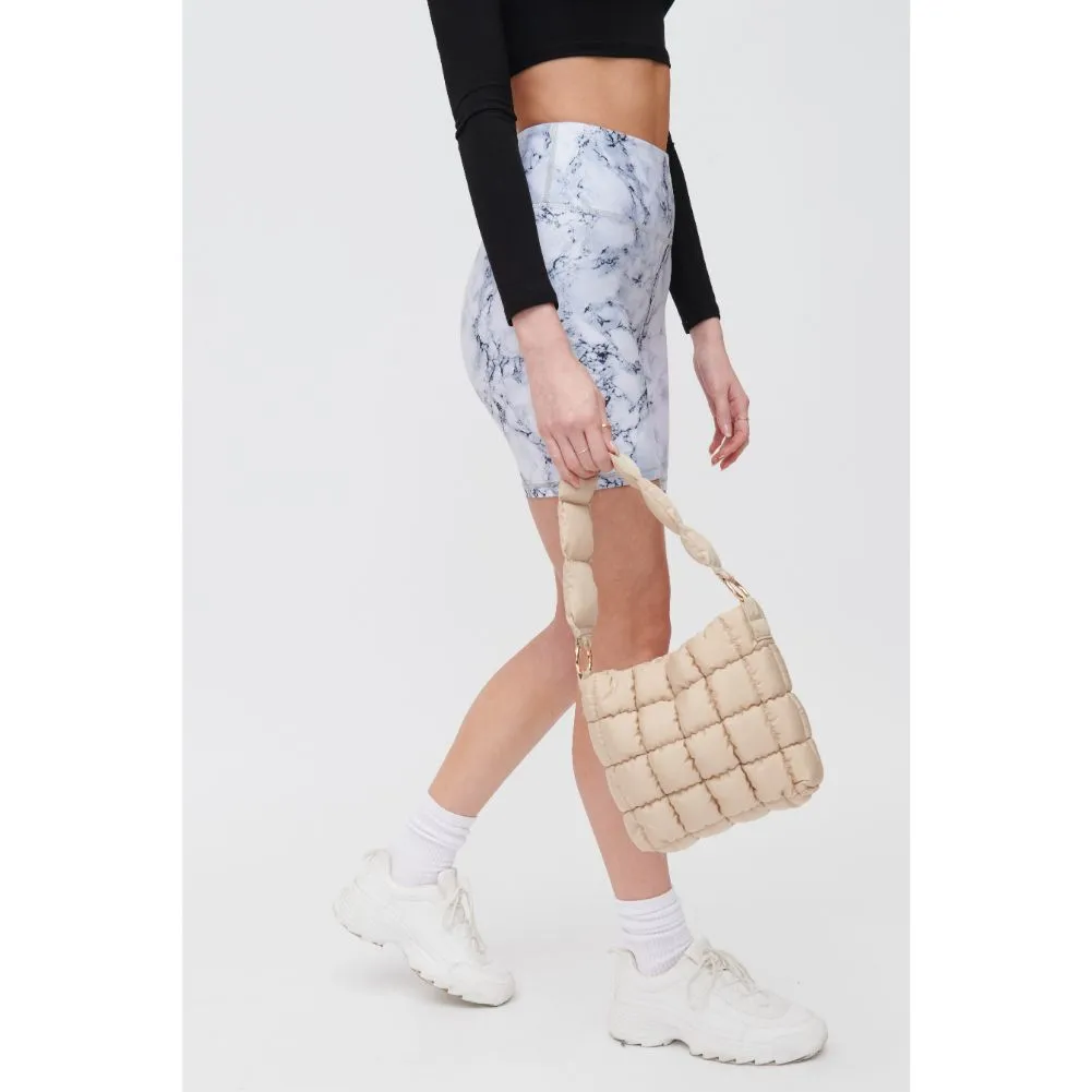 Wylie - Quilted Nylon Hobo