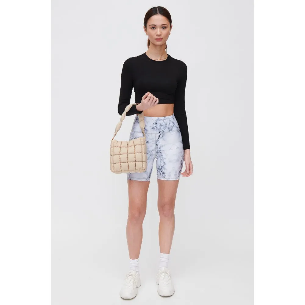 Wylie - Quilted Nylon Hobo